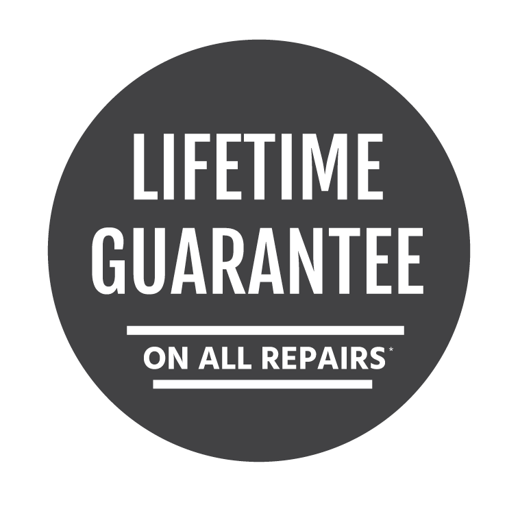 rockville collision repair warranty badge